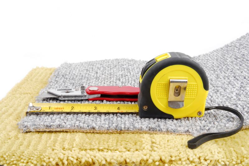 Replace burned sections with matching carpet.